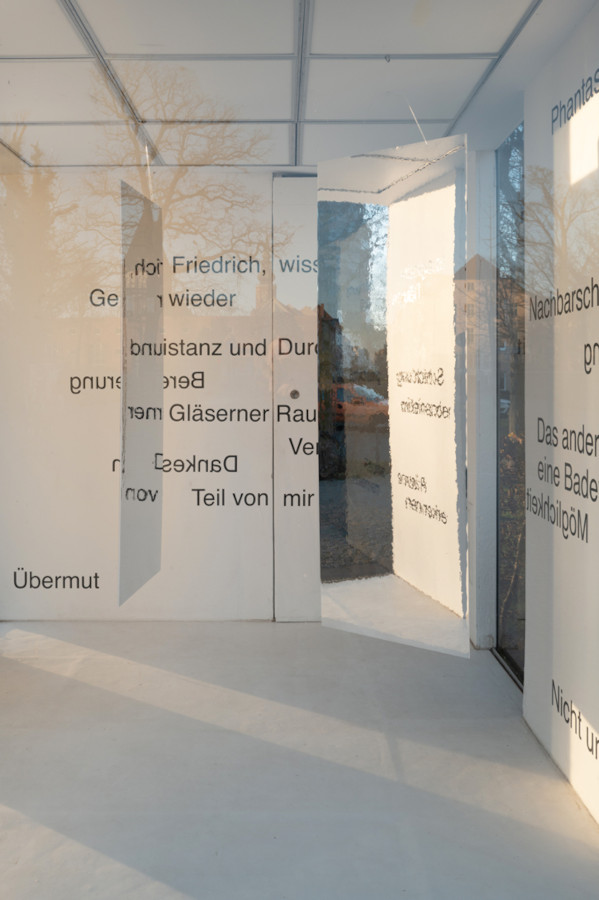 Ausstellungsansicht Detail