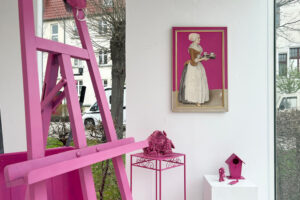 Mehr über den Artikel erfahren PINK – PONG: Kunstprojekt mit Anwohnerinnen und Anwohnern noch bis 29. April 2026 zu sehen
