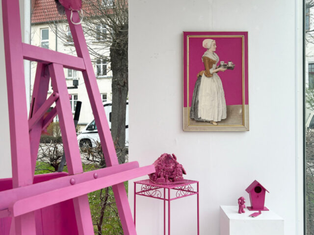 PINK – PONG: Kunstprojekt mit Anwohnerinnen und Anwohnern noch bis 29. April 2026 zu sehen